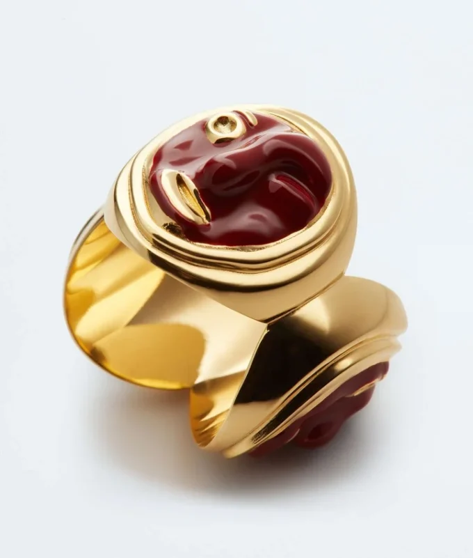 Bague Face