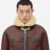Blouson aviateur en peau de mouton Blouson aviateur en peau de mouton
