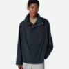 Blouson à capuche en nylon compactable
