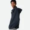 Blouson à capuche en nylon compactable