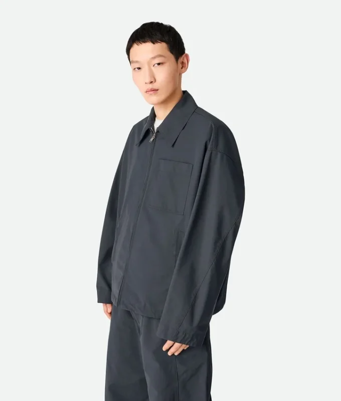 Blouson en coton résiné Blouson en coton résiné