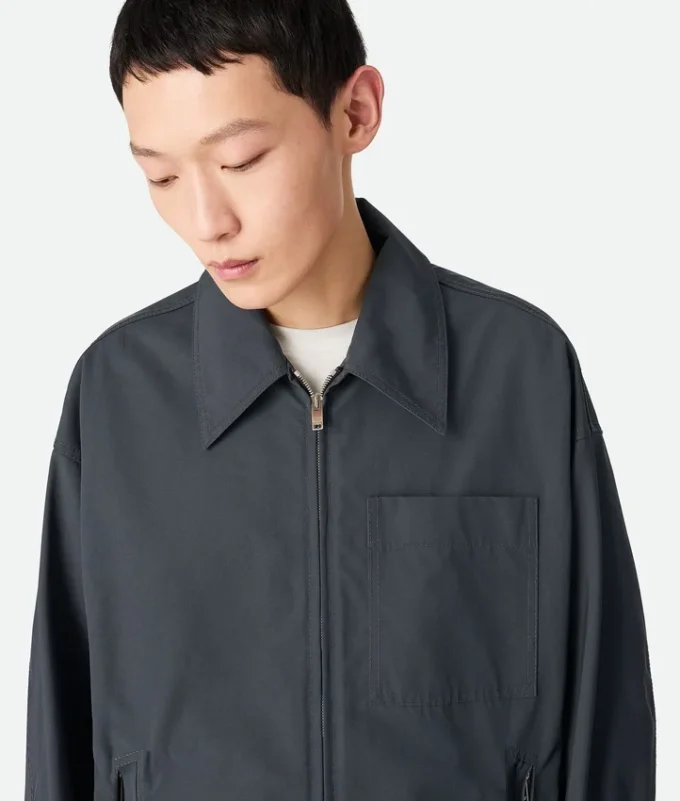 Blouson en coton résiné Blouson en coton résiné