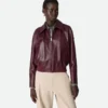 Blouson en cuir