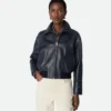 Blouson en cuir
