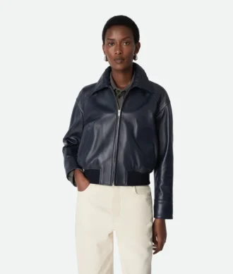 Blouson en cuir