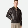Blouson en cuir
