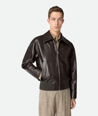 Blouson en cuir