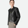 Blouson en cuir