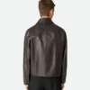 Blouson en cuir brillant Blouson en cuir brillant
