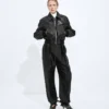 Blouson en cuir Intrecciato Blouson en cuir Intrecciato