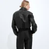 Blouson en cuir Intrecciato Blouson en cuir Intrecciato