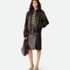 Blouson en cuir Intrecciato Blouson en cuir Intrecciato