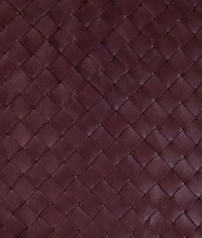 Blouson en cuir Intrecciato Blouson en cuir Intrecciato