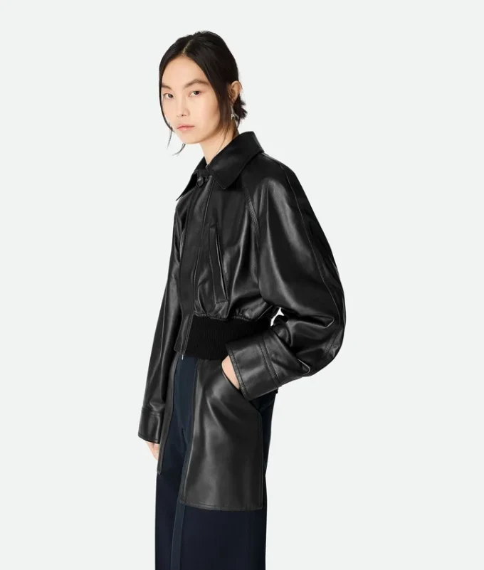 Blouson en cuir léger