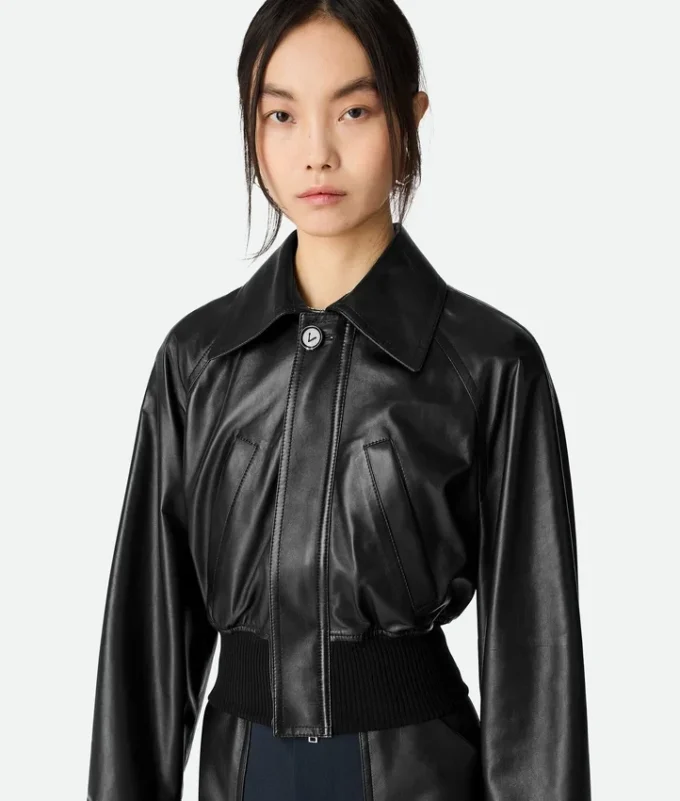 Blouson en cuir léger