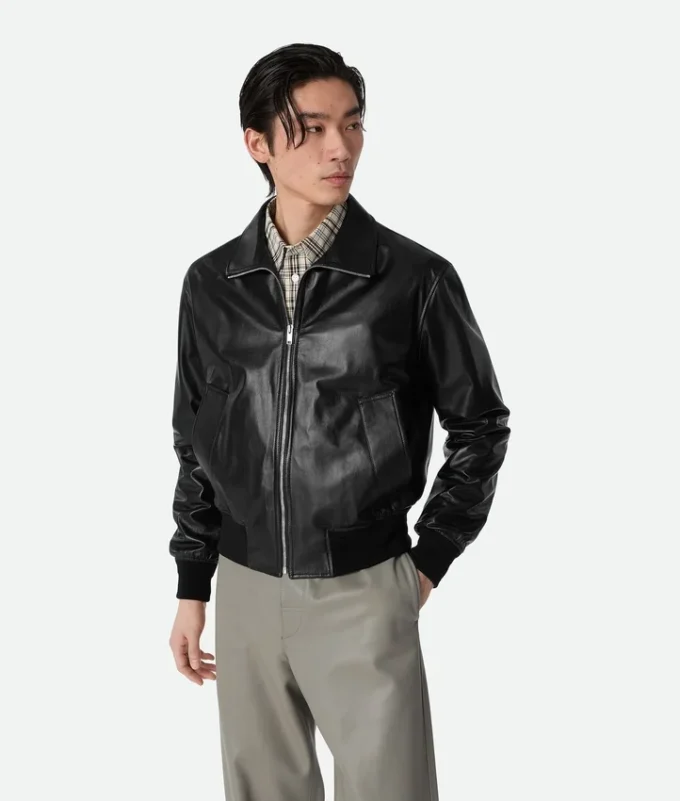 Blouson en cuir nappa Blouson en cuir nappa