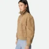 Blouson en daim Intrecciato Blouson en daim Intrecciato