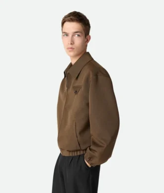 Blouson en laine douce
