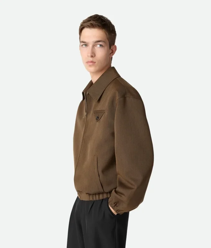 Blouson en laine douce Blouson en laine douce