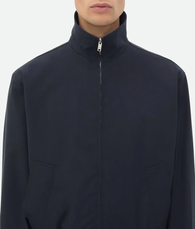 Blouson en laine fine
