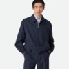Blouson en laine mélangée