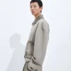 Blouson en laine mélangée Blouson en laine mélangée