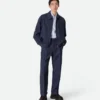 Blouson en laine mélangée