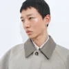 Blouson en laine mélangée Blouson en laine mélangée