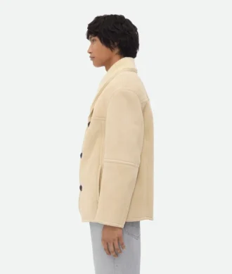 Blouson en peau de mouton mérinos