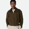 Blouson en sergé de coton