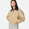 Blouson en sergé de coton