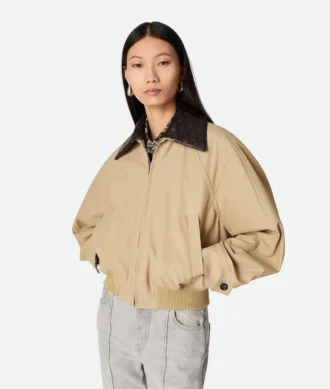Blouson en sergé de coton