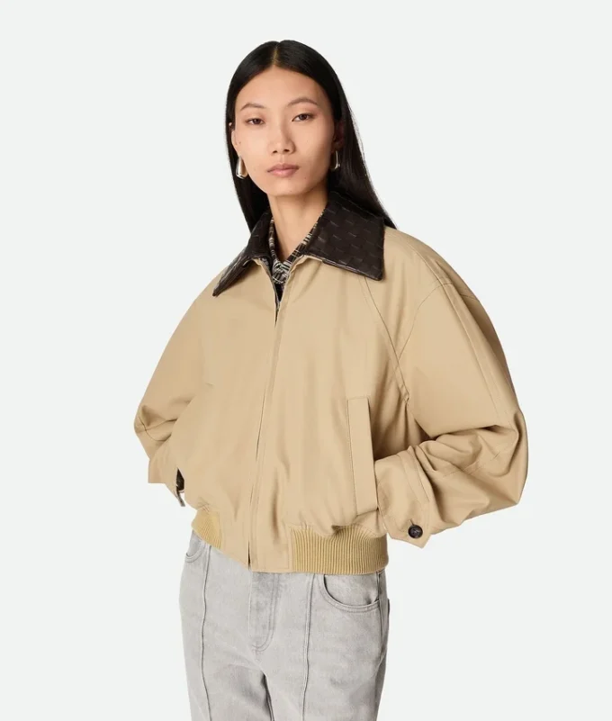Blouson en sergé de coton