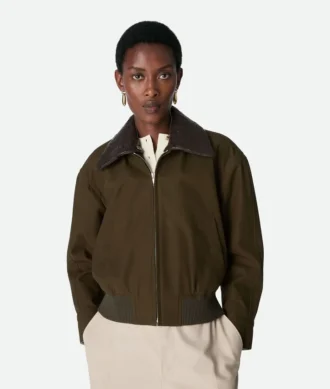 Blouson en sergé de coton
