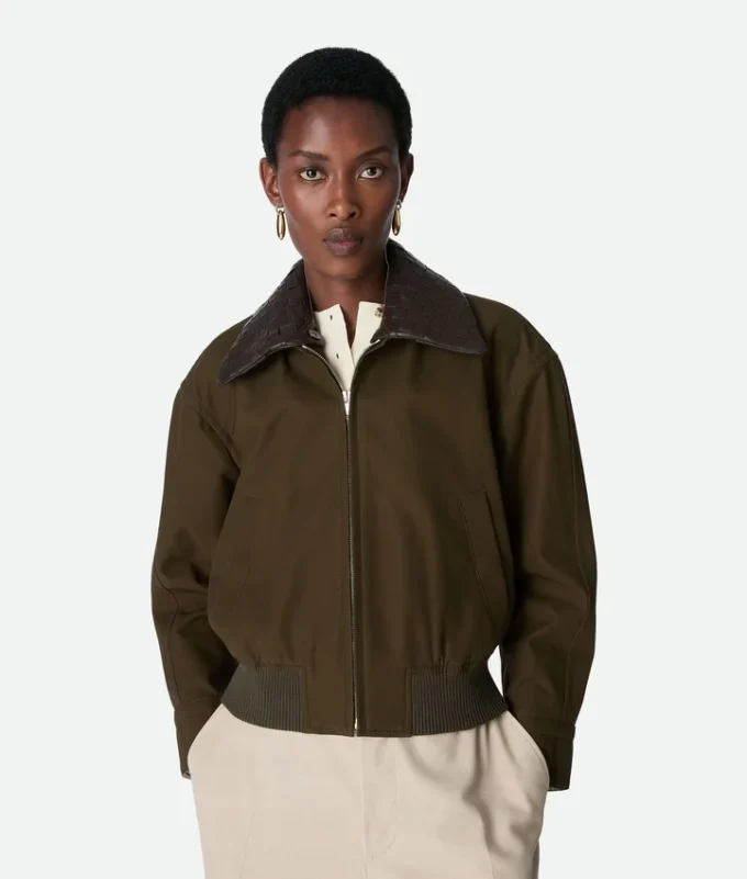 Blouson en sergé de coton