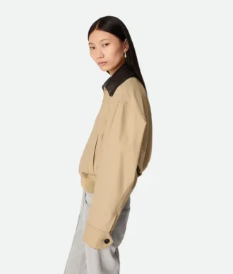 Blouson en sergé de coton