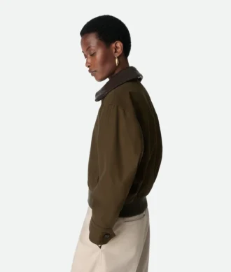 Blouson en sergé de coton