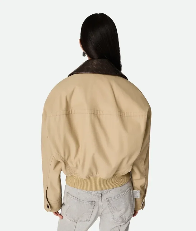 Blouson en sergé de coton