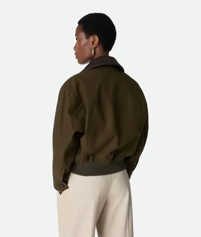 Blouson en sergé de coton