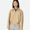 Blouson en sergé de coton