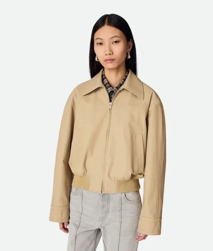 Blouson en sergé de coton