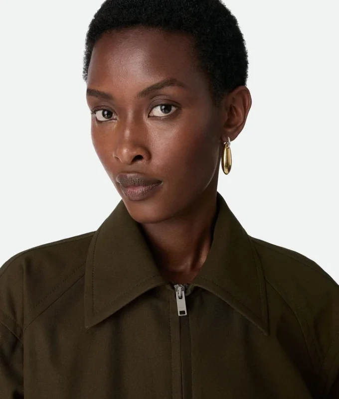 Blouson en sergé de coton