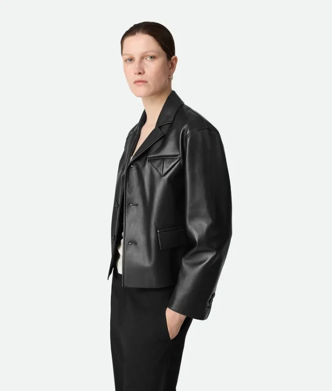 Blouson kimono en cuir Blouson kimono en cuir