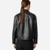 Blouson kimono en cuir Blouson kimono en cuir