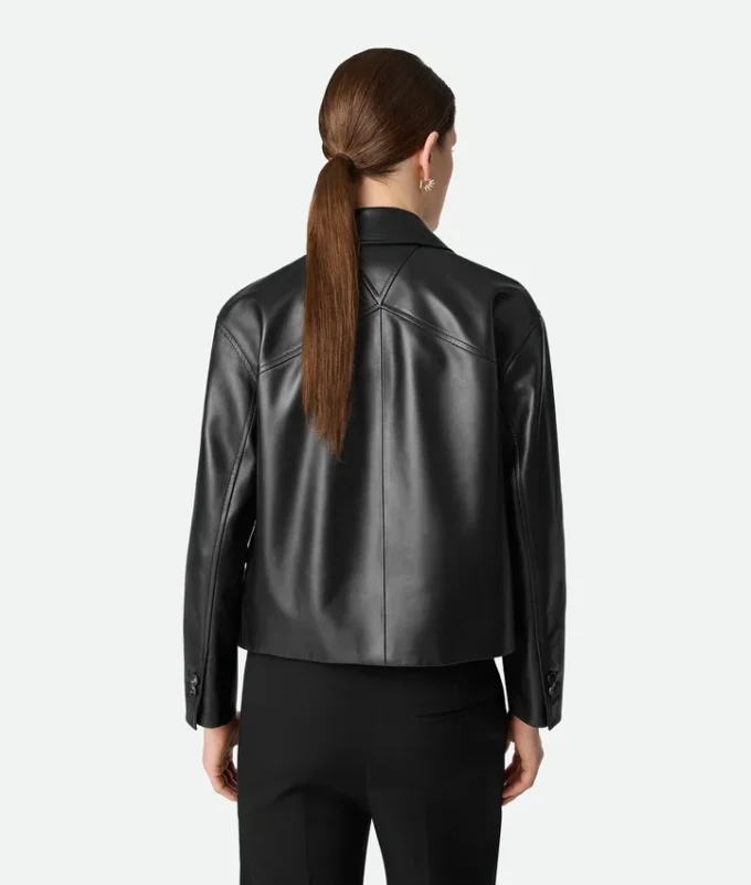 Blouson kimono en cuir Blouson kimono en cuir