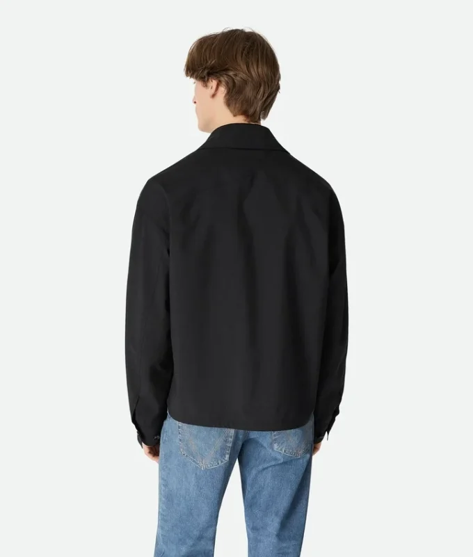 Blouson kimono en laine fine Blouson kimono en laine fine