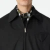 Blouson kimono en laine fine Blouson kimono en laine fine
