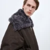Bomber rembourré en nylon