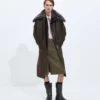Bomber rembourré en nylon