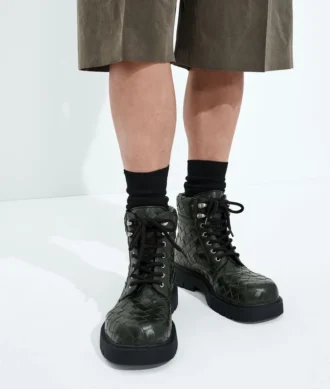 Bottes à lacets Haddock